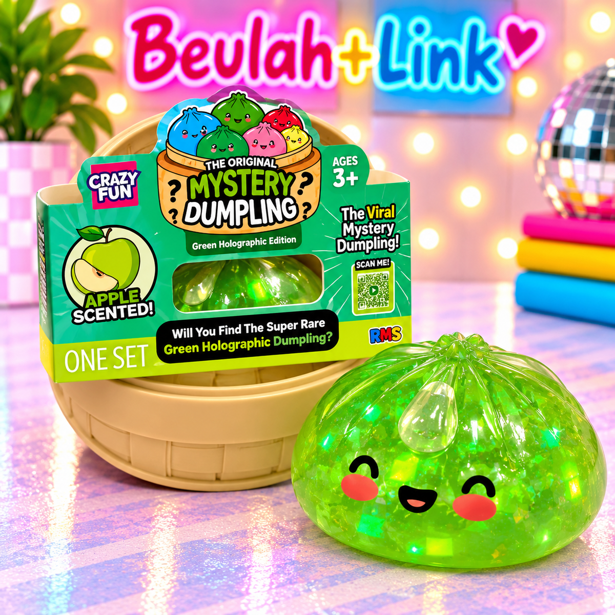 Crazy Fun Mystery Dumpling - Green Holographic Edition