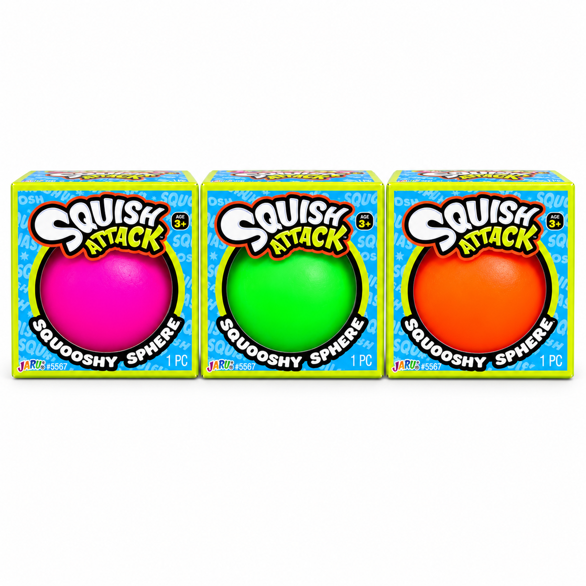 JA-RU Squish Attack Squooshy Sphere