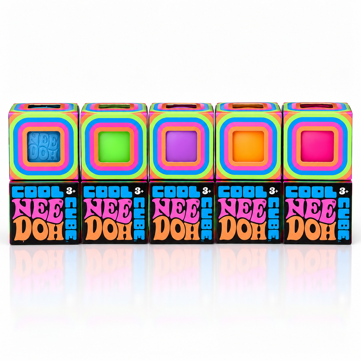 NeeDoh Teenie Cool Cube - Individual
