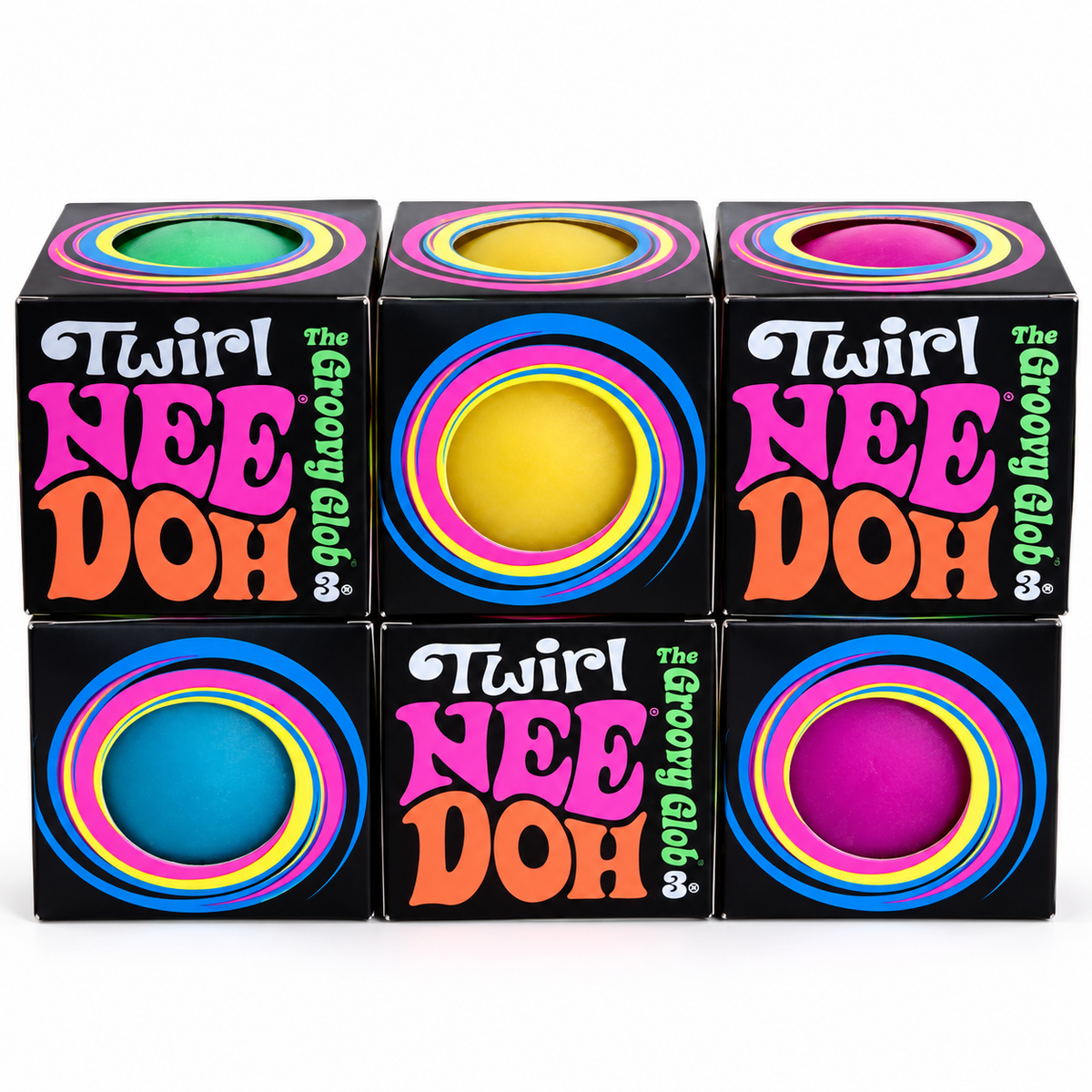 NeeDoh Teenie Twirl - Individual