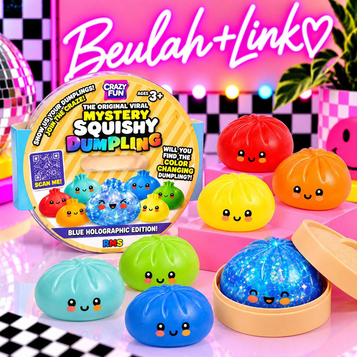 Crazy Fun Blue Holographic Edition Dumpling