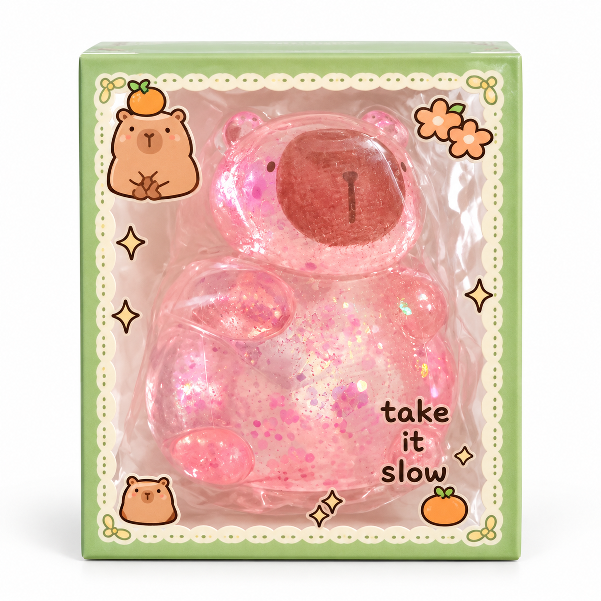 Glitter Capybara Squishy