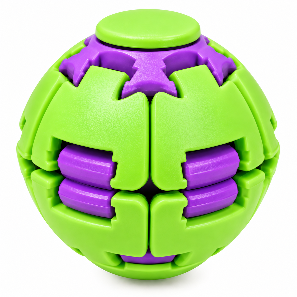 Push To Spin Fidget Ball