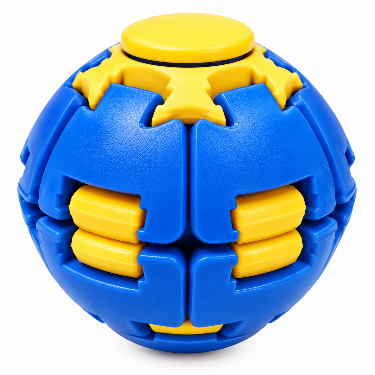 Push To Spin Fidget Ball