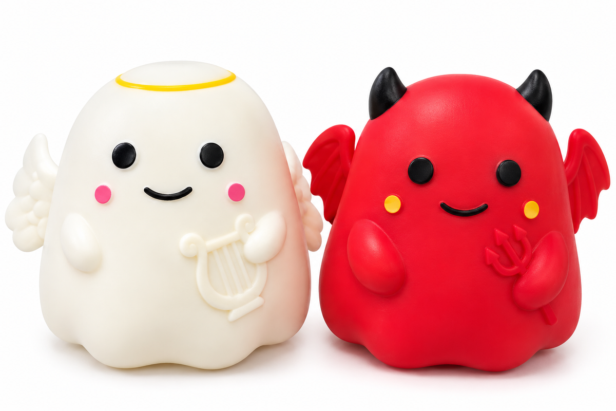 Angel & Devil Squishy – UNBOXED * AS IS