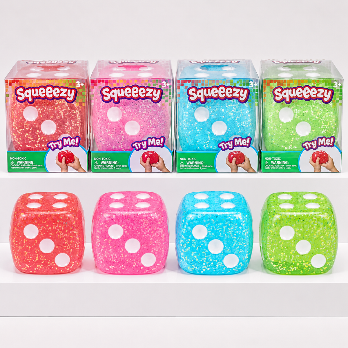 Squeezy Dice Squishy