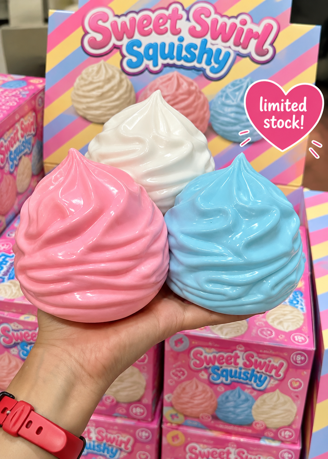 Jumbo Swirl Squishy