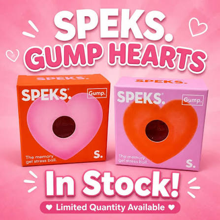 Speks Gump Heart Stress Ball