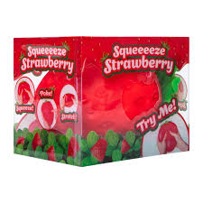 Squeeeeze Jumbo Strawberry Squishy