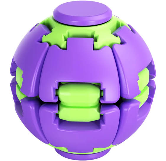 Push To Spin Fidget Ball