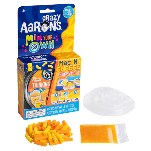 Crazy Aaron's Mac & Cheese Mix It Thinking Putty
