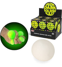 Scrunchems Glow In The Dark Squish Ball