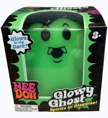NeeDoh Halloween Głowy Ghost