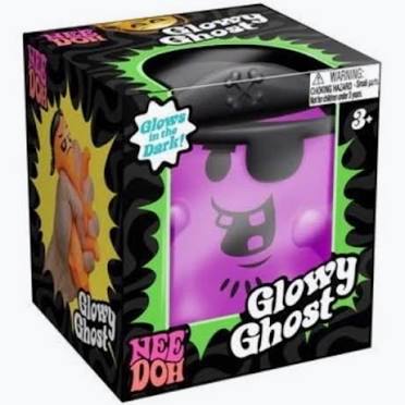 NeeDoh Halloween Głowy Ghost