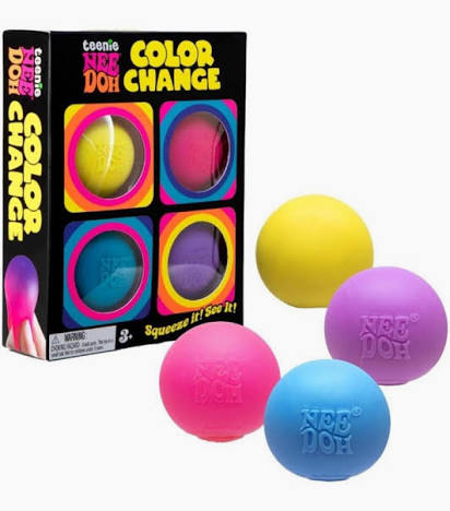 NeeDoh Teenie Color Change 4pk